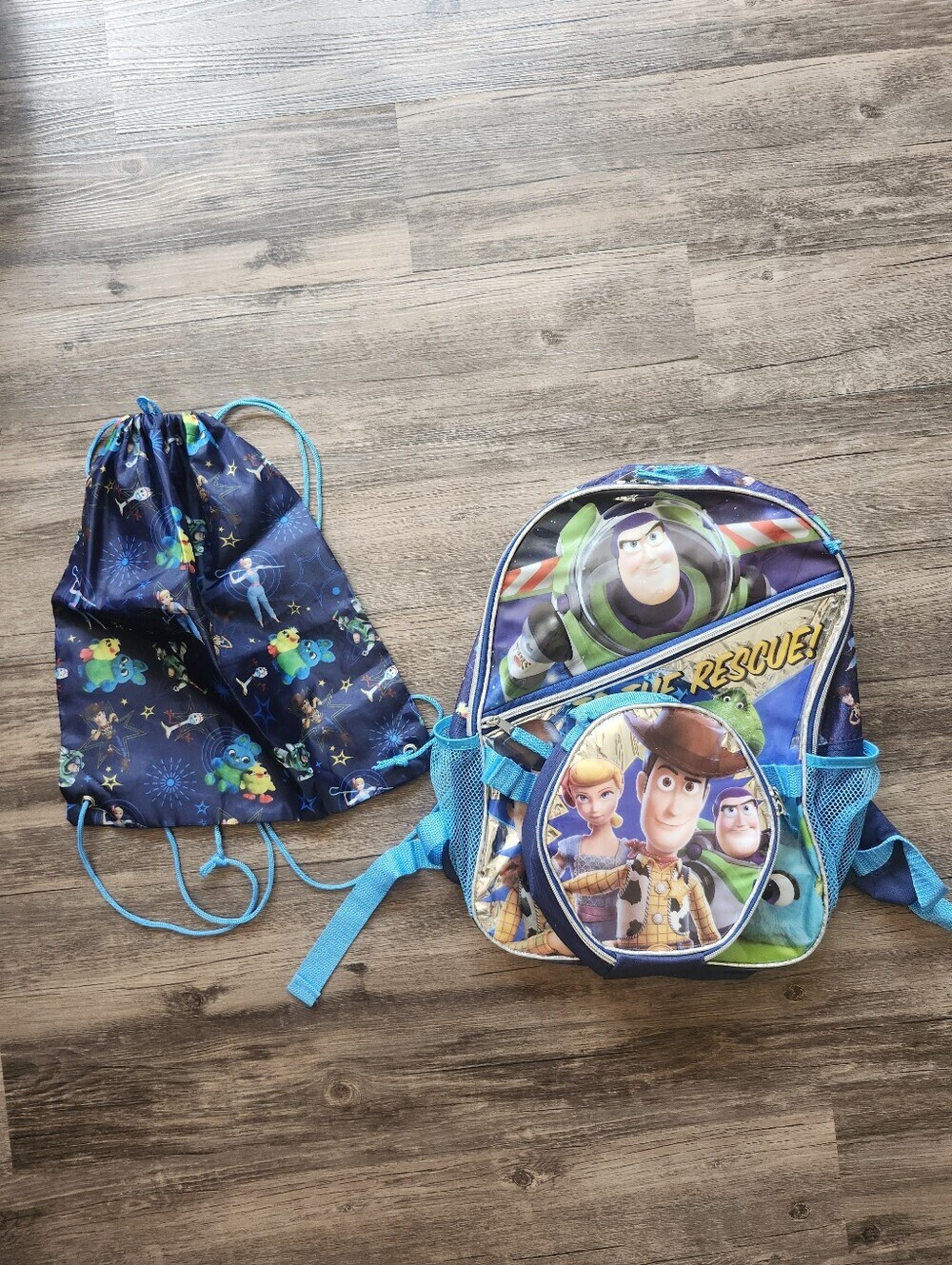 Disney Pixar Toy Story Kids Backpack with Drawstring Bag And Lunch Box